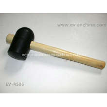 Gummihammer mit Holzgriff (EV-R506)